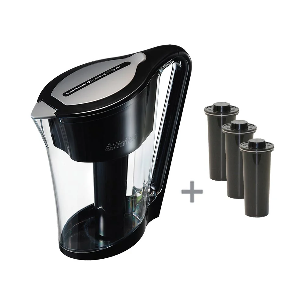 MyWaterJug 1.5L Water filter +3 Pack Replacement Filters - Image 4