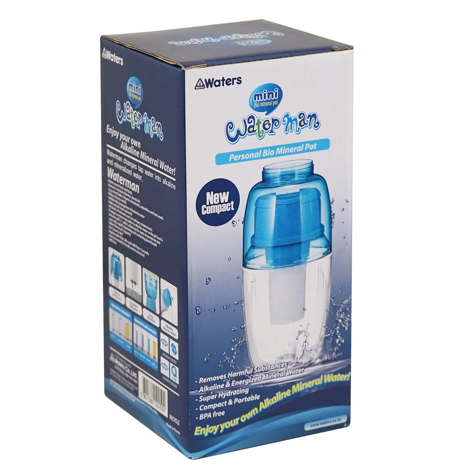 Waterman 600ml Blue - Image 6